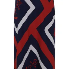 Юбка миди с принтом Anchor Юбка миди с принтом Anchor