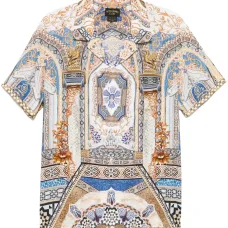 Рубашка с распашным воротником