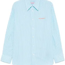 Поплиновая рубашка в полоску Поплиновая рубашка в полоску