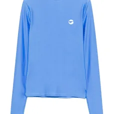 Топ с высоким воротником