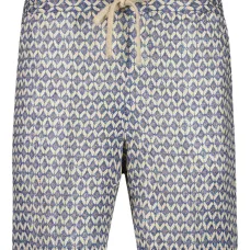 Шорты-бермуды с принтом