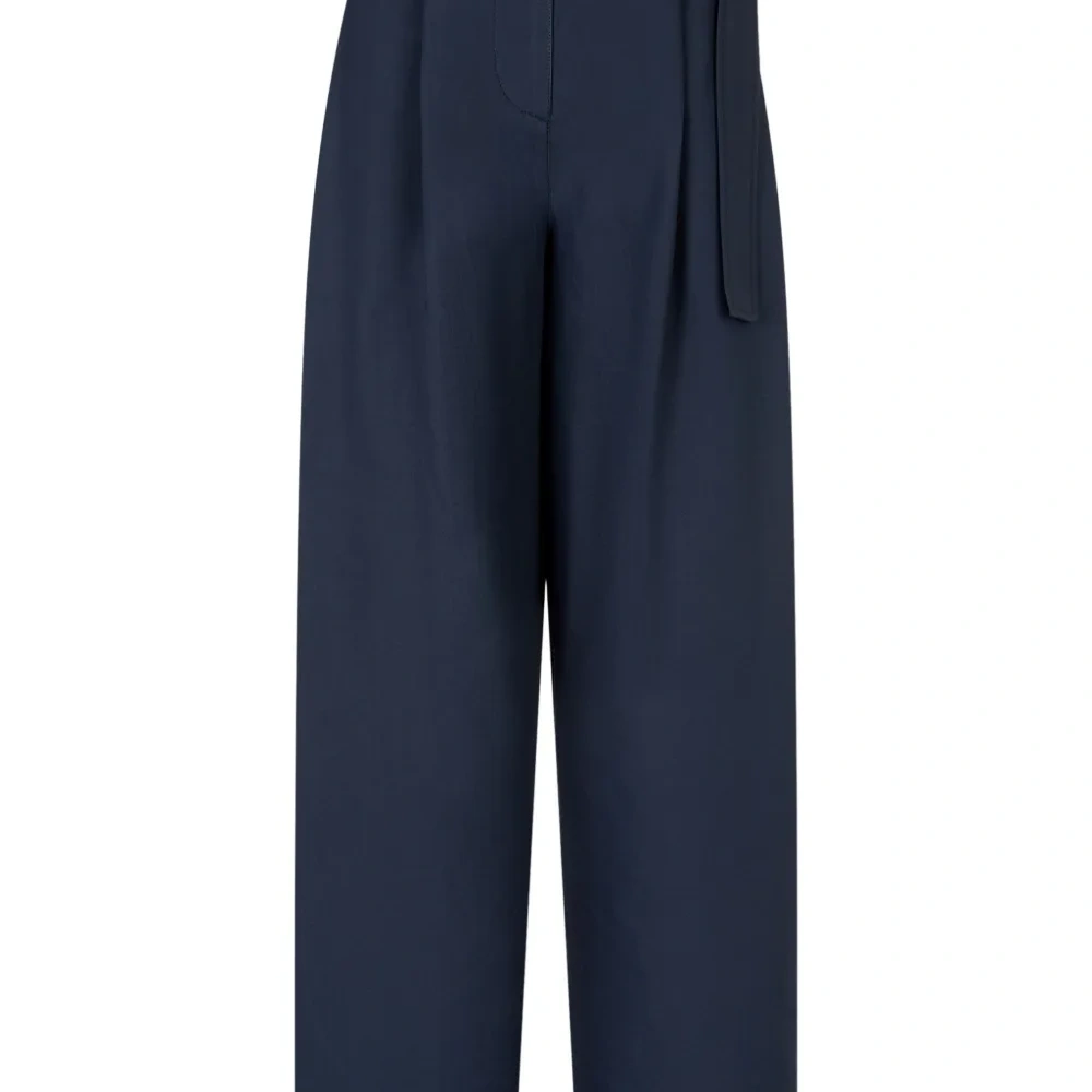 Брюки с поясом