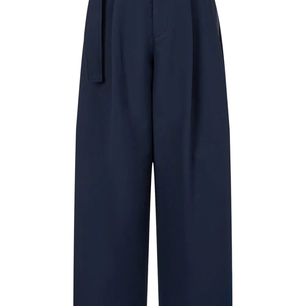 Брюки с поясом