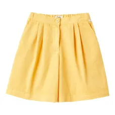 Шорты со складками Шорты со складками