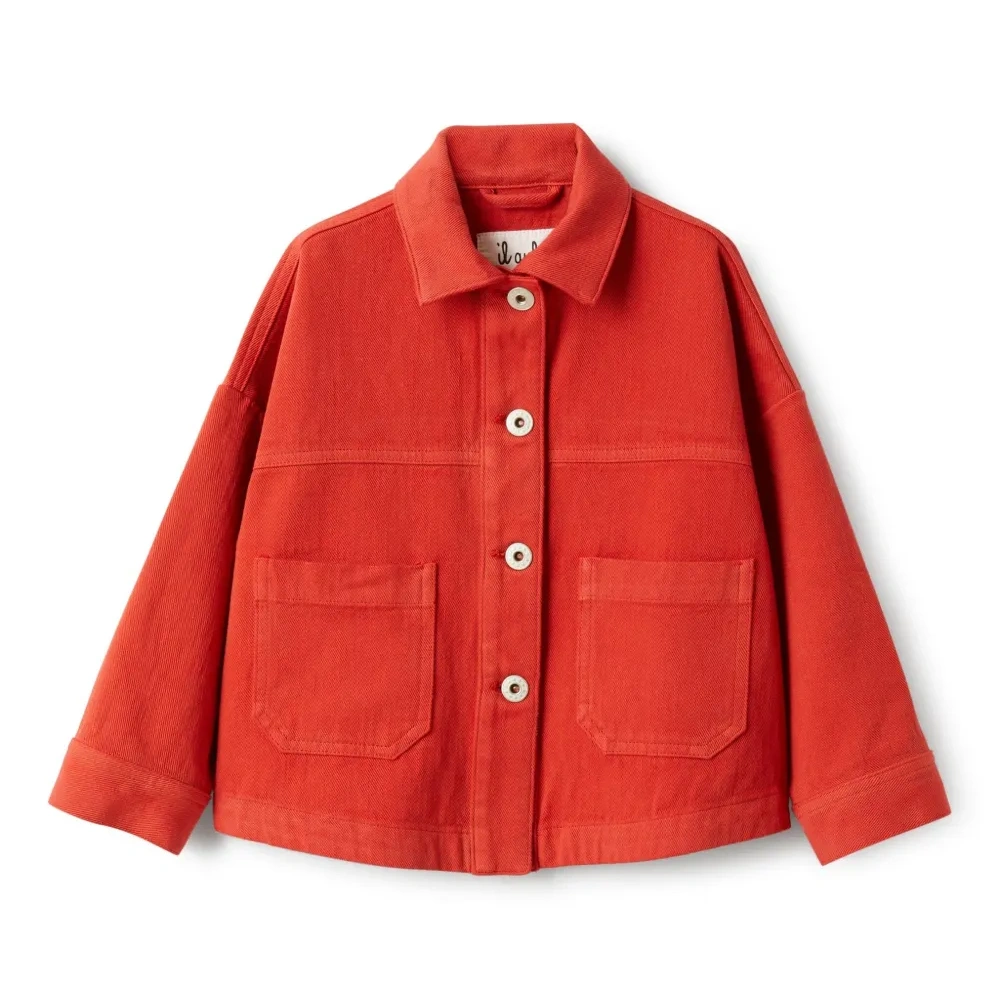 Жакет с классическим воротником