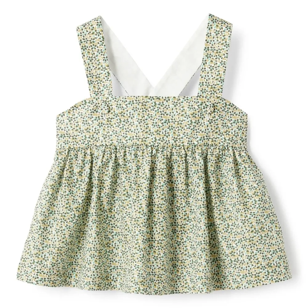 Топ с цветочным принтом