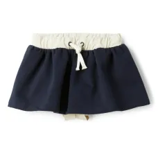 Юбка с контрастным поясом Юбка с контрастным поясом