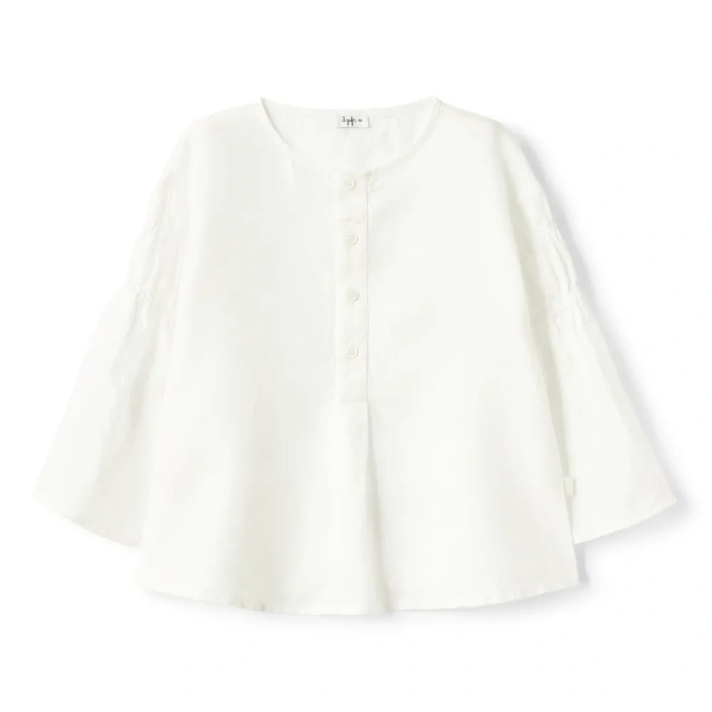 Блузка с рукавами колокол