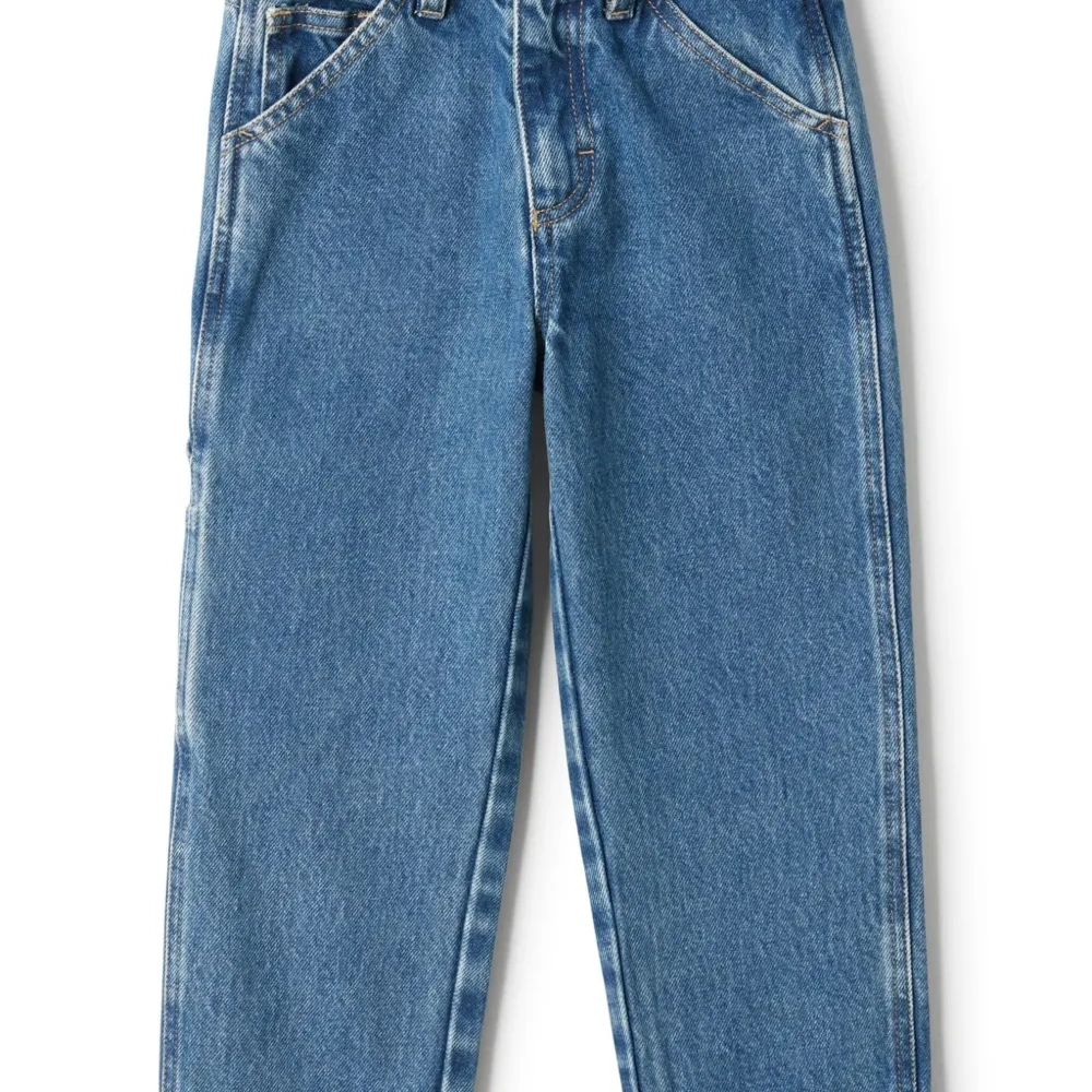 Джинсы с эластичным поясом