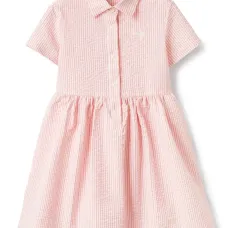 платье мини в полоску