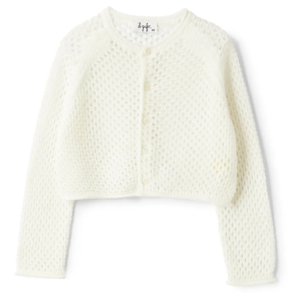 Кардиган рыхлой вязки