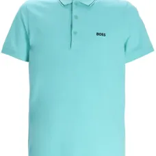 Рубашка поло с вышитым логотипом