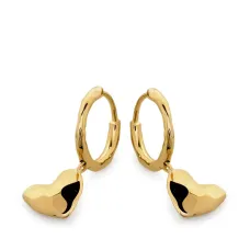 Серьги-подвески Heart Drop