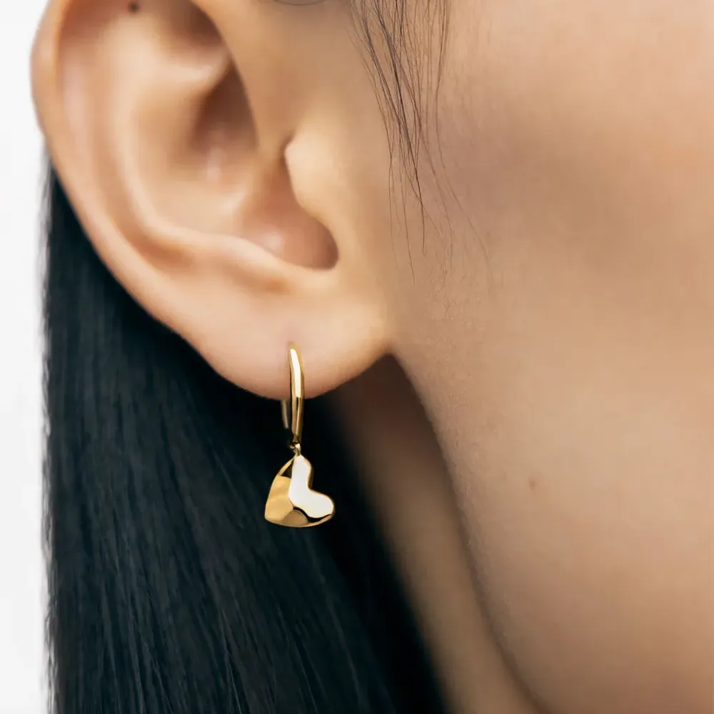 Серьги-подвески Heart Drop