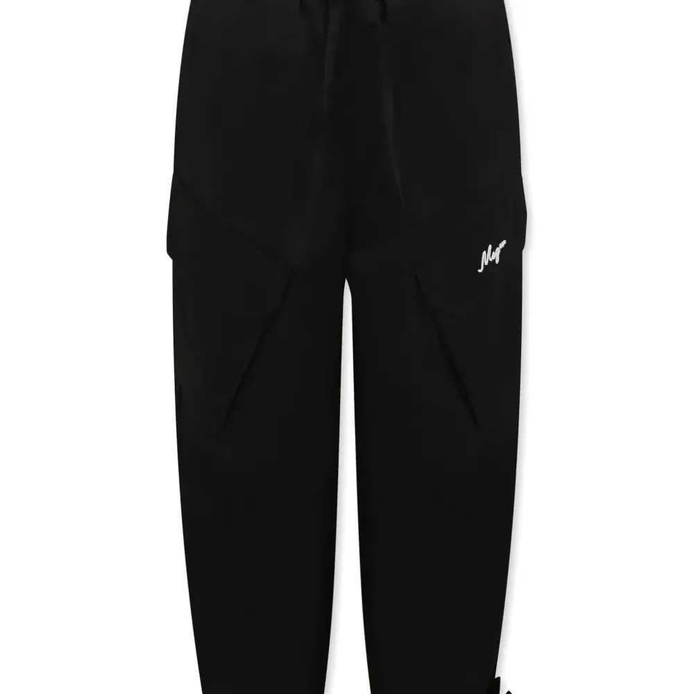 Брюки с вышитым логотипом