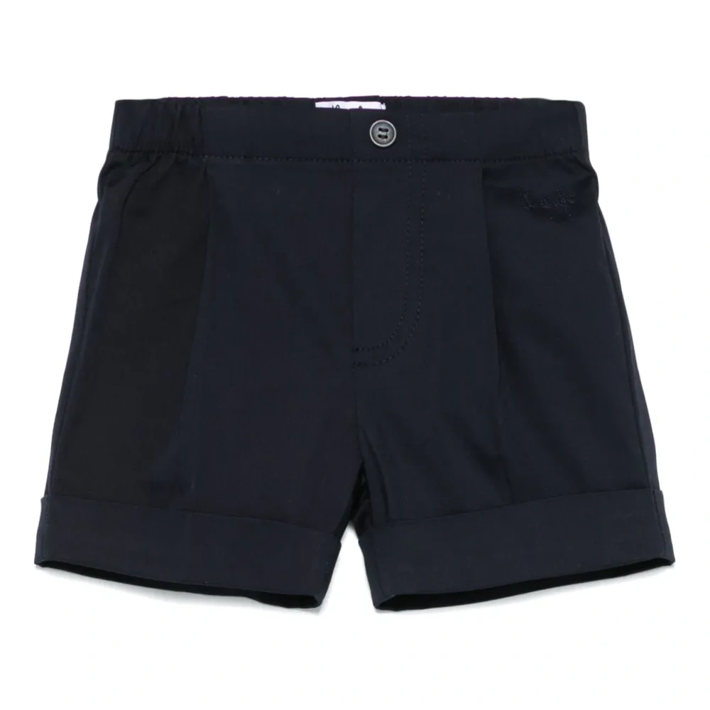 Шорты с вышитым логотипом