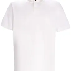 Рубашка поло с отделкой в полоску