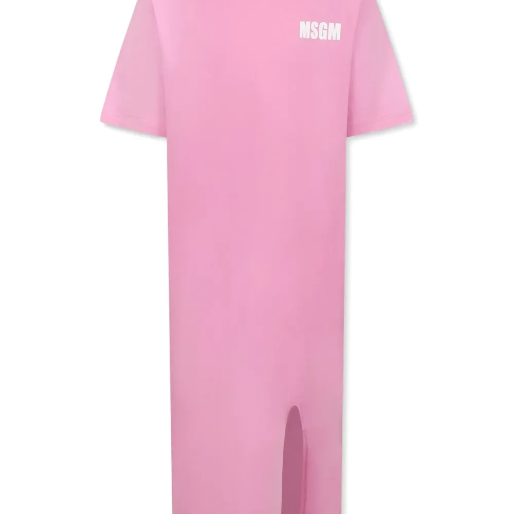 Платье с логотипом