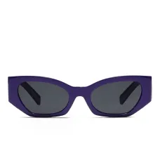 Солнцезащитные очки DNA в прямоугольной оправе с логотипом Солнцезащитные очки DNA в прямоугольной оправе с логотипом