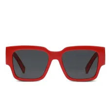 Солнцезащитные очки DNA в прямоугольной оправе с логотипом