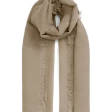 Шарф с бахромой