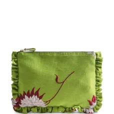 Клатч с оборками