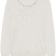 Свитер со стразами