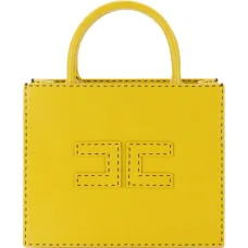 Маленькая сумка-тоут с контрастной строчкой