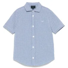 Рубашка в клетку гингем