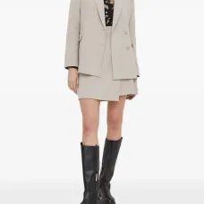 Мини-юбка с запахом