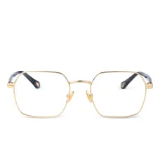 Очки в геометричной оправе