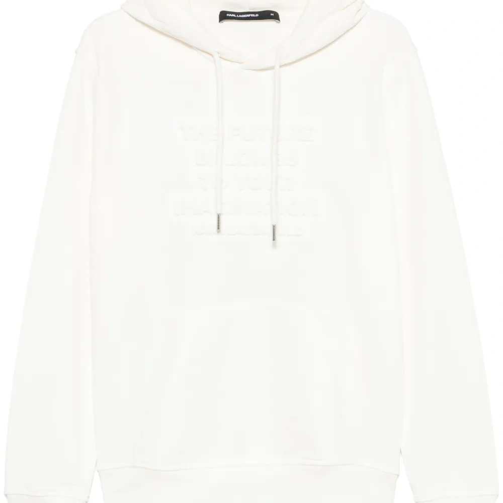 Худи с тисненой надписью