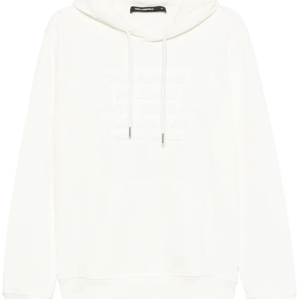 Худи с тисненой надписью