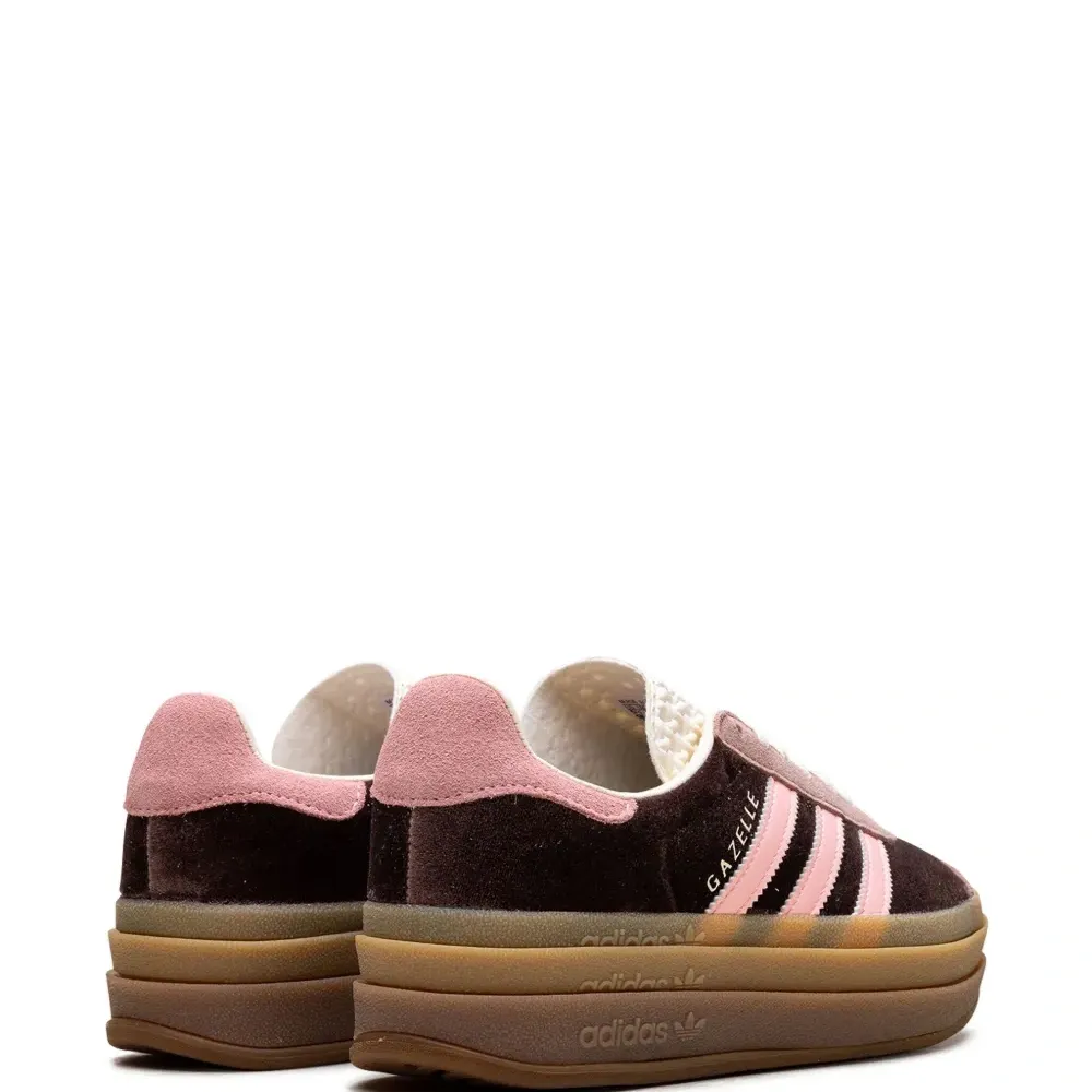 Кроссовки Gazelle Bold Shadow Brown/Warm Clay/Glow Pink