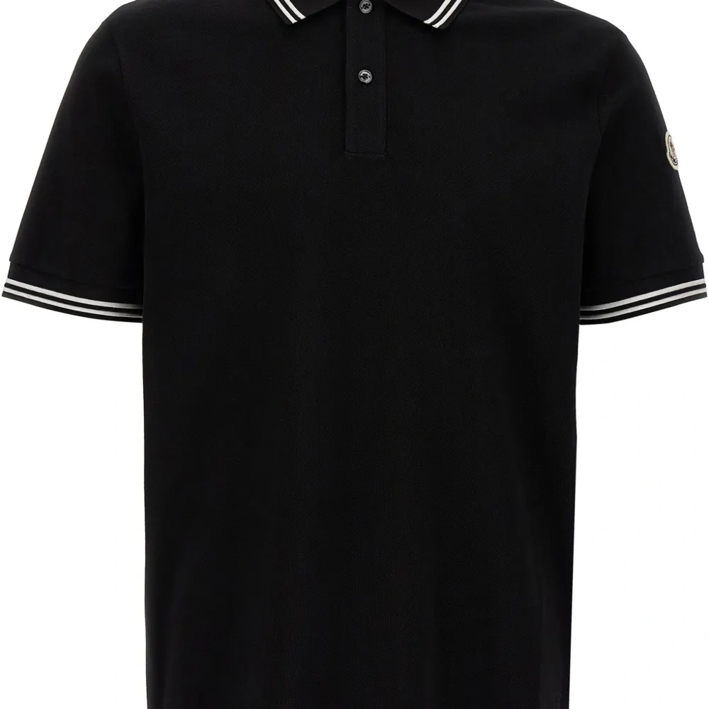 Рубашка поло с нашивкой-логотипом