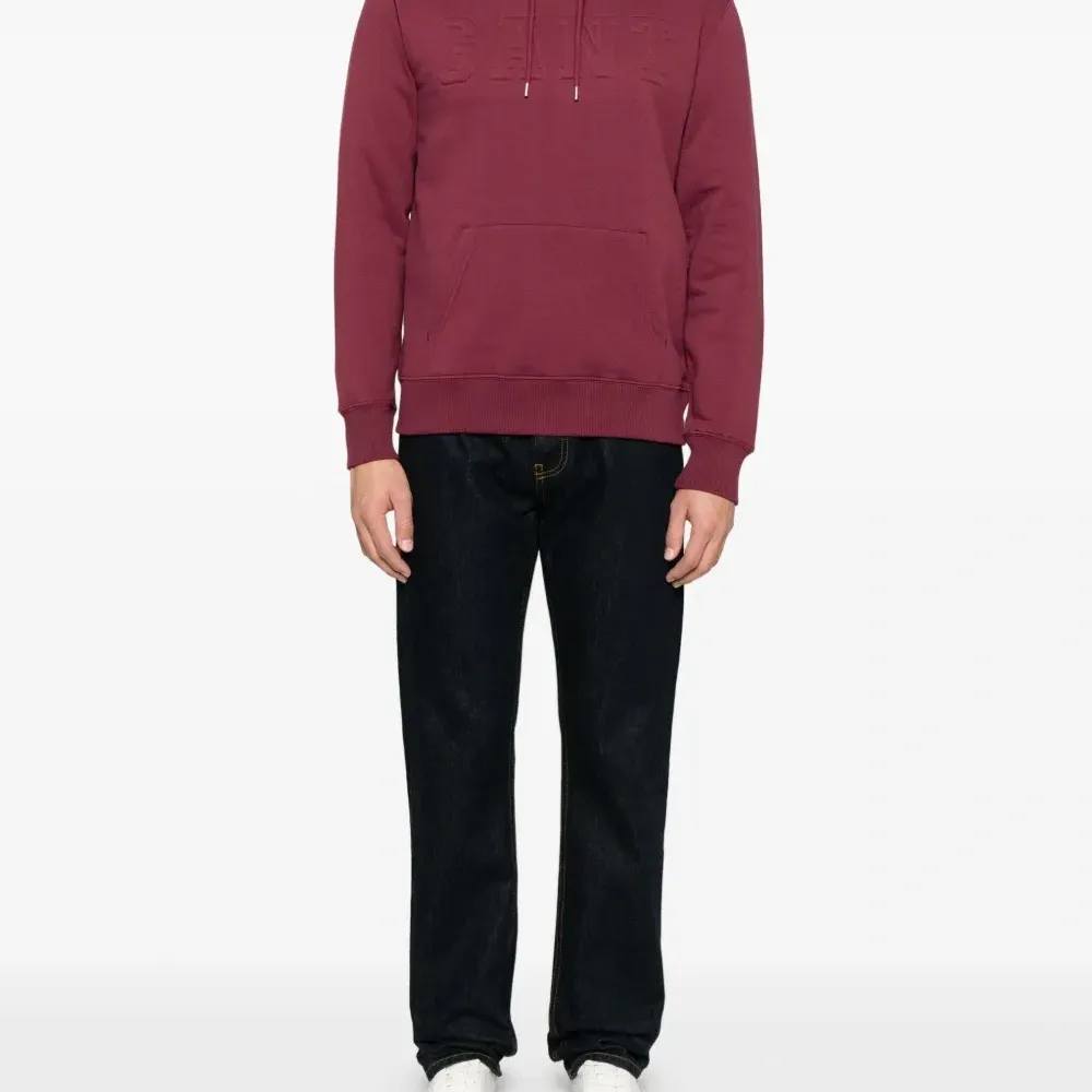 Худи с тисненым логотипом