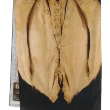 Шарф с графичным принтом