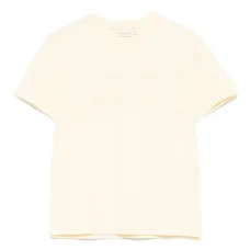 Футболка с логотипом и стразами