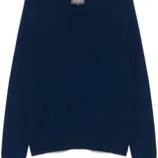 Свитер с круглым вырезом