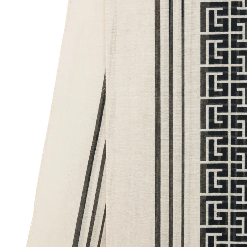 Шарф с монограммой PB Labyrinth Шарф с монограммой PB Labyrinth