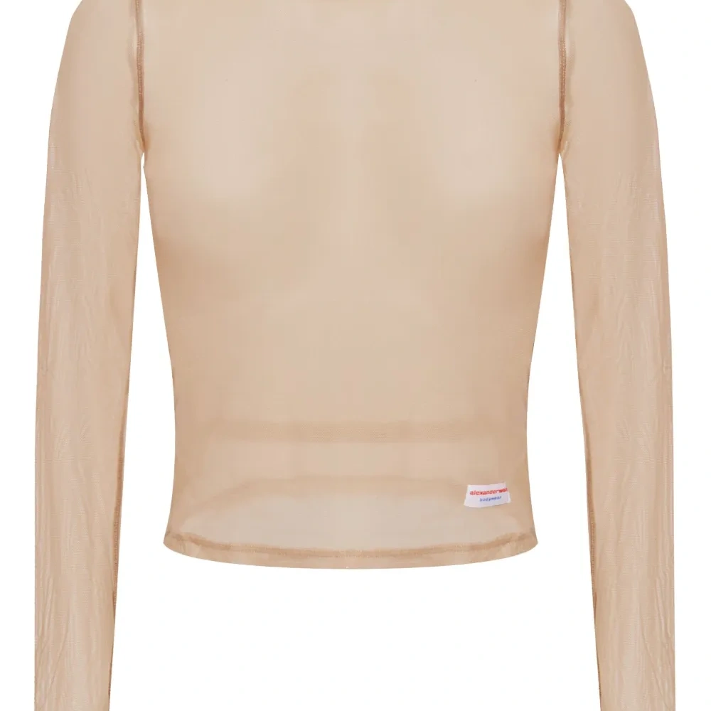 Прозрачный топ