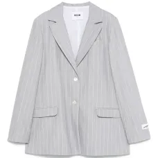 пиджак в тонкую полоску
