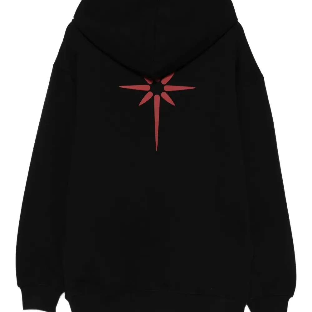 Декорированное худи с принтом