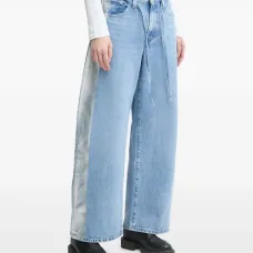 Джинсы со вставками