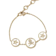 Браслет с декором Skull