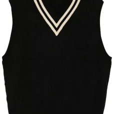 Топ с V-образным вырезом