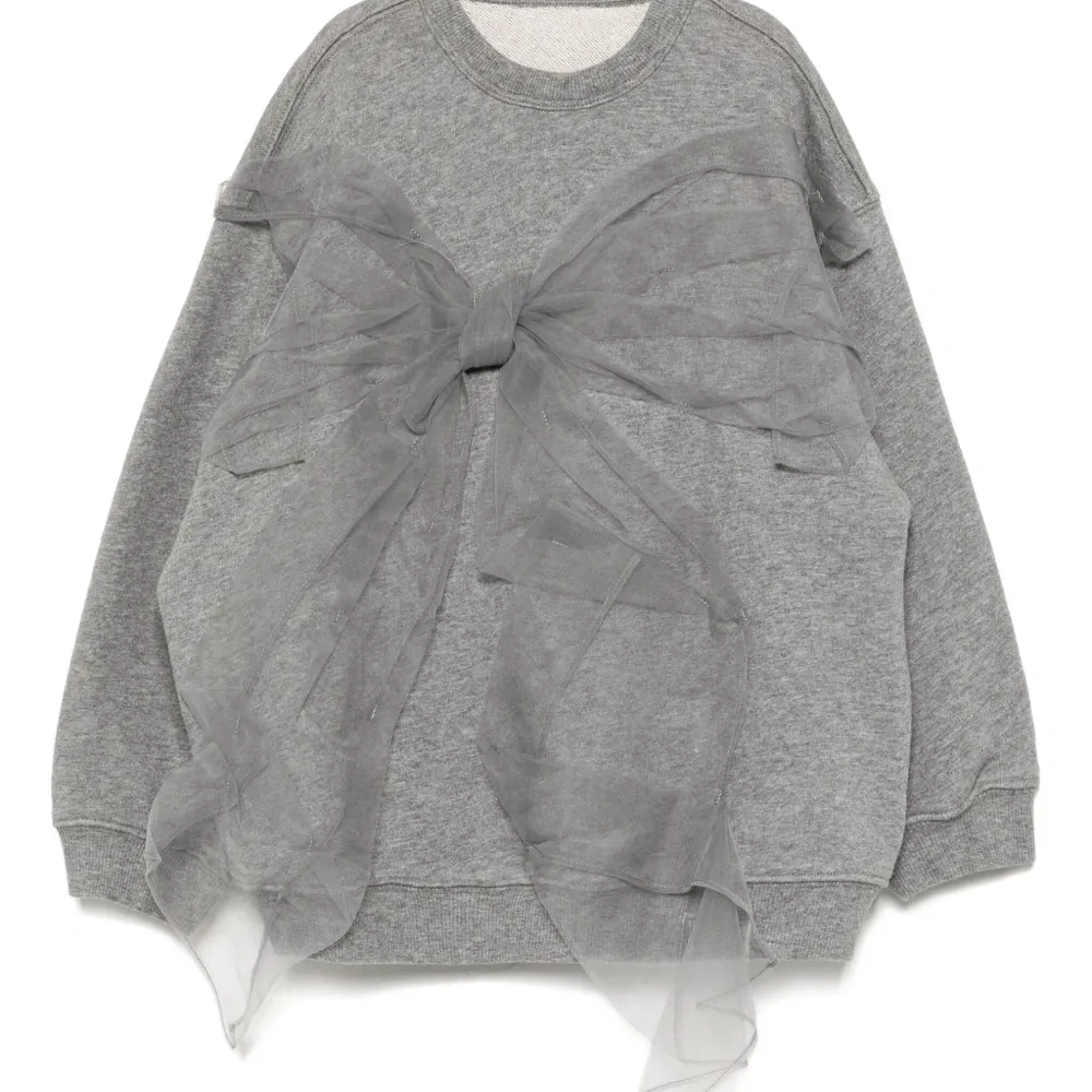 Толстовка с бантом