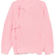 Кардиган с круглым вырезом