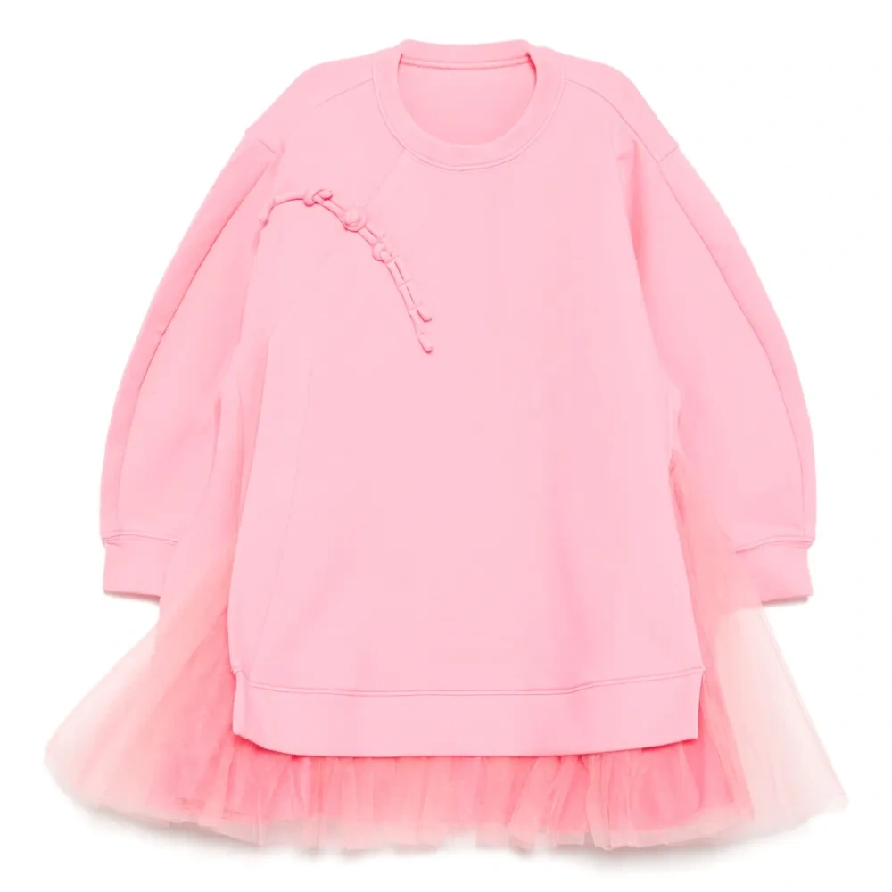 Платье с плиссированным подолом