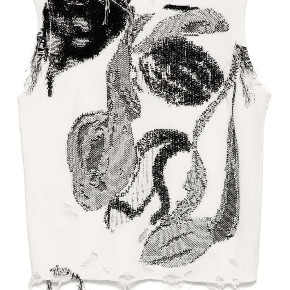 Жаккардовый жилет